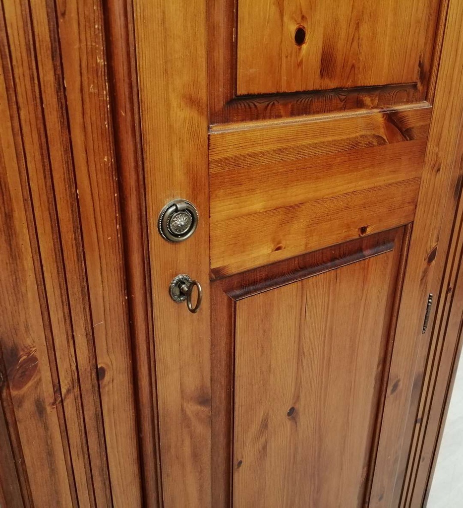 DUCAL Pine Single Wardrobe
