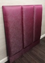 4FT6" stunning pink  FABRIC HEADBOARD