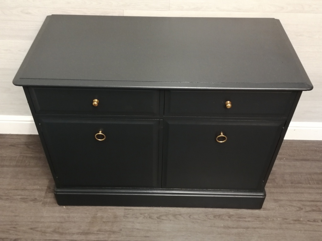 neat stag painted sideboard