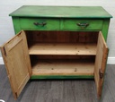 great vintage painted sideboard