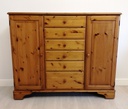 DUCAL Pine Combi Wardrobe