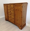 DUCAL Pine Combi Wardrobe