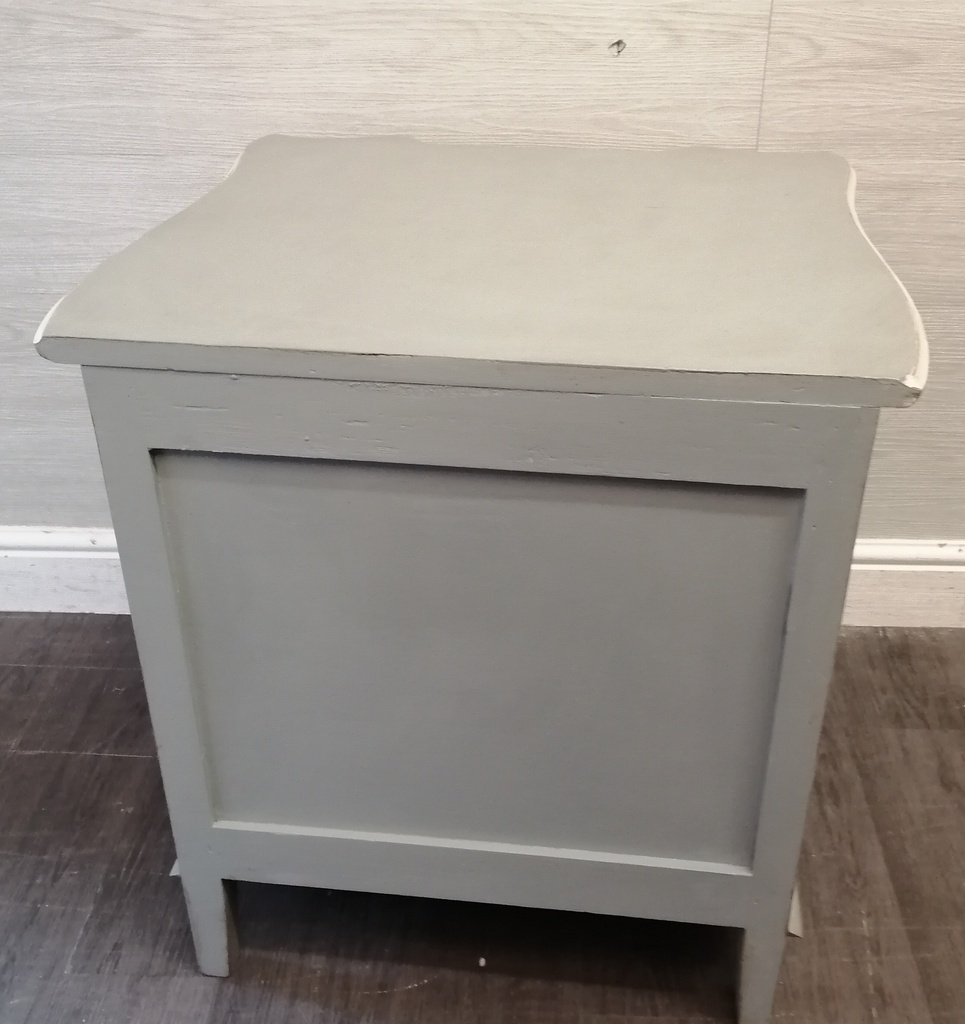 French style classic painted bedside