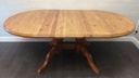 Quality large Oval Pine Extending Dining Table