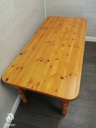 6FT PINE DINING TABLE