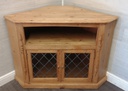 Quality Solid Pine large Tv Corner Unit