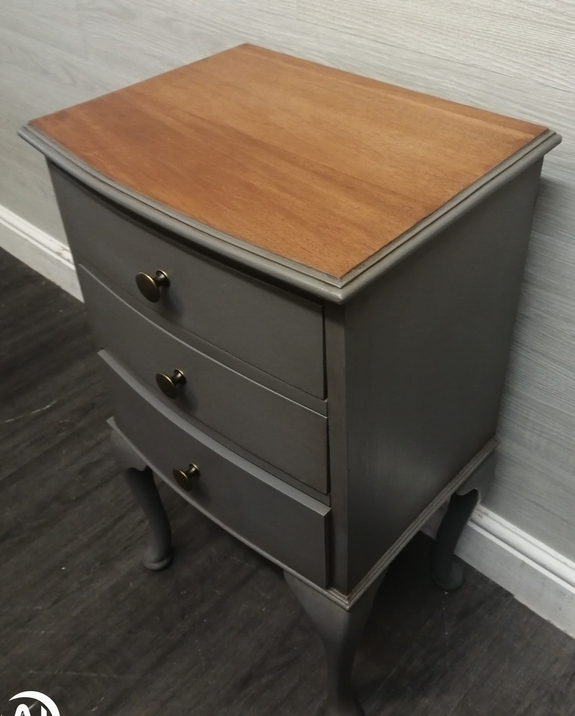 Lovely Vintage Painted Bedside Chest