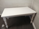 SOLID PINE 5FT WHITE WASHED  DINING TABLE