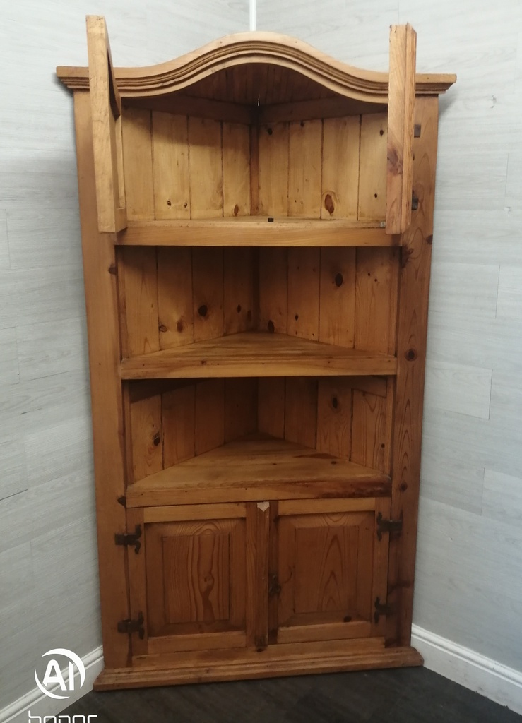 Mexican pine  corner unit