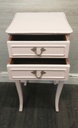 Pink Marie Antoinette Style Bedside Table