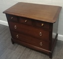 Stag five drawer chest