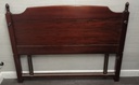 DARK WOOD 4FT 6" HEADBOARD