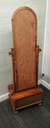 Cheval Pine Mirror with Drawer
