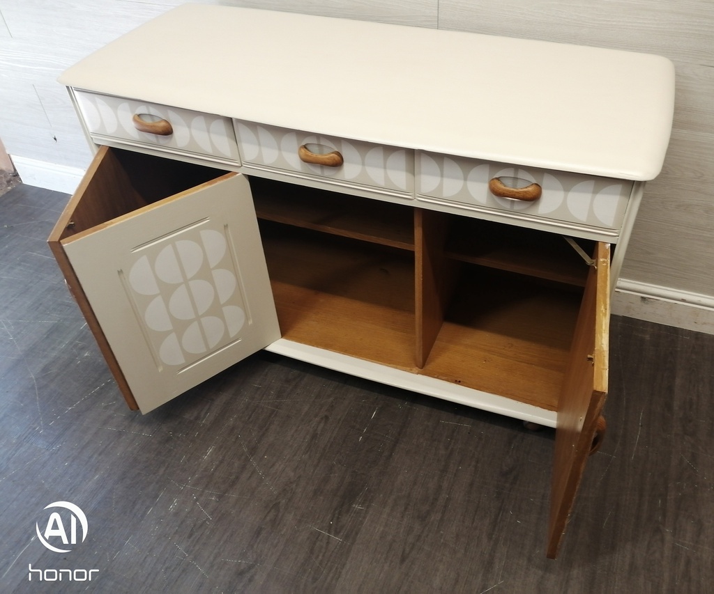 Ercol Retro Three Door Sideboard