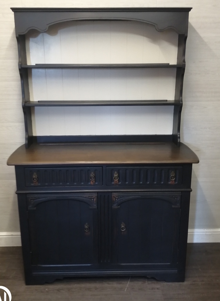 LOVELY PAINTED DISPLAY DRESSER