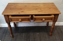 PINE DRESSING TABLE WITH MIRROR