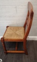 SET OF FOUR BACK DINING CHAIRS