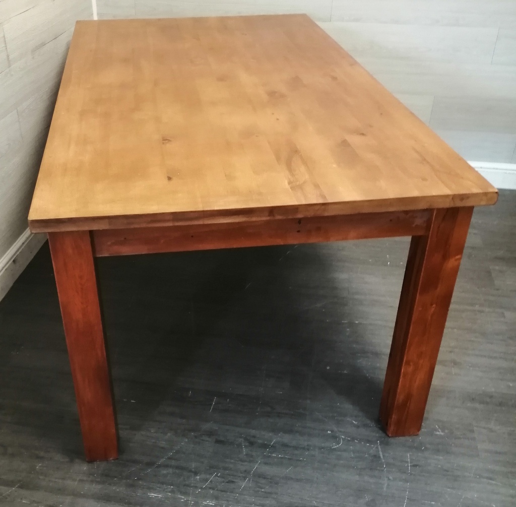 6FT SOILD PINE DINING TABLE