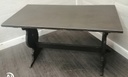 4ft ‘Graphite’ Pine Dining Table &amp; Bench Set