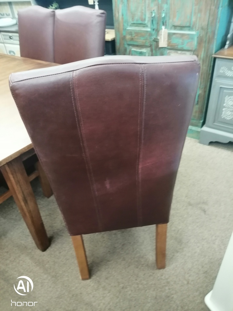 Multiyork extending dining table &amp; six chairs