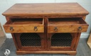 QUALITY SOLID SHEESHAM WOOD SIDEBOARD