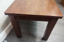 DARK WOOD COFFEE TABLE