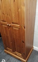 SOLID PINE DOUBLE WARDROBE
