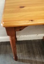 PINE FOUR DRAWER DESK / DRESSING TABLE