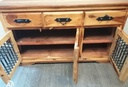 QUALITY SOLID SHEESHAM WOOD SIDEBOARD