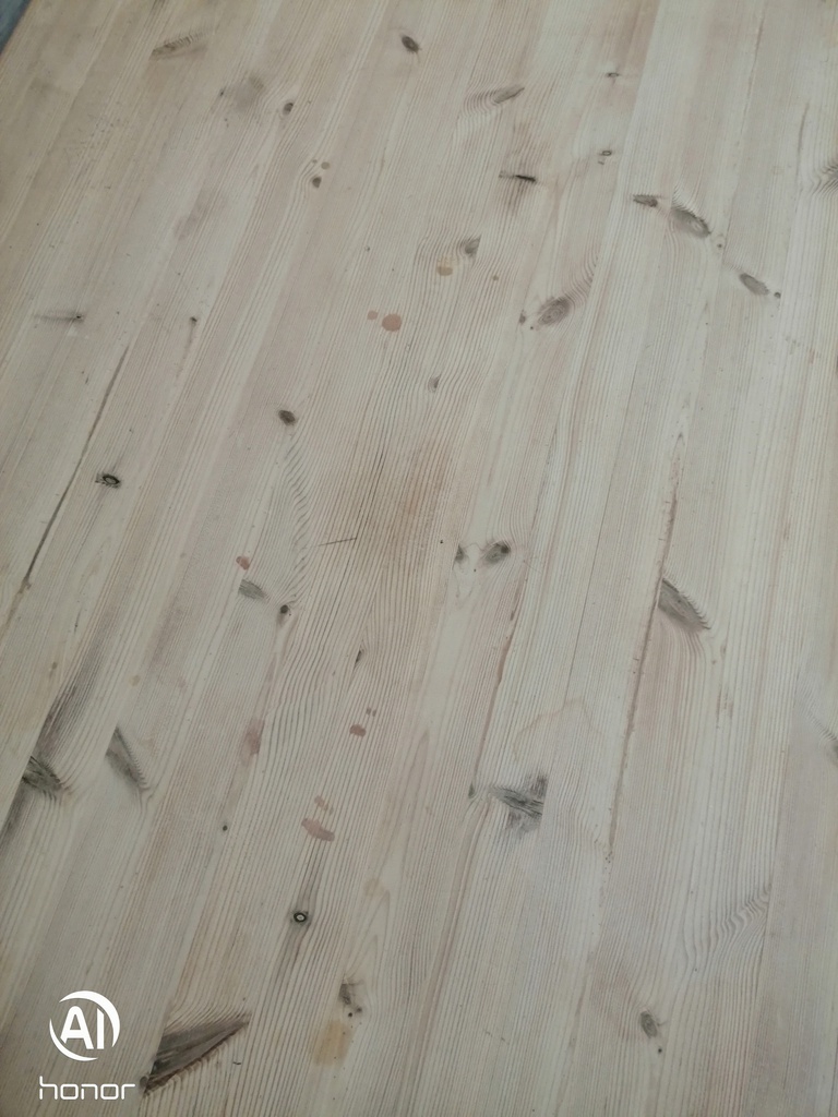 Great 8ft Solid Pine Dining Table