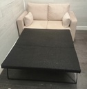 MODERN SUEDE STYLE SOFA BED