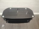 BLACK GLASS TV STAND