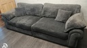 large Grey Four Seater Sofa