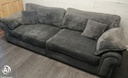 large Grey Four Seater Sofa