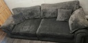 large Grey Four Seater Sofa