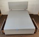 4ft6" Sussex bed centre divan and mattress set