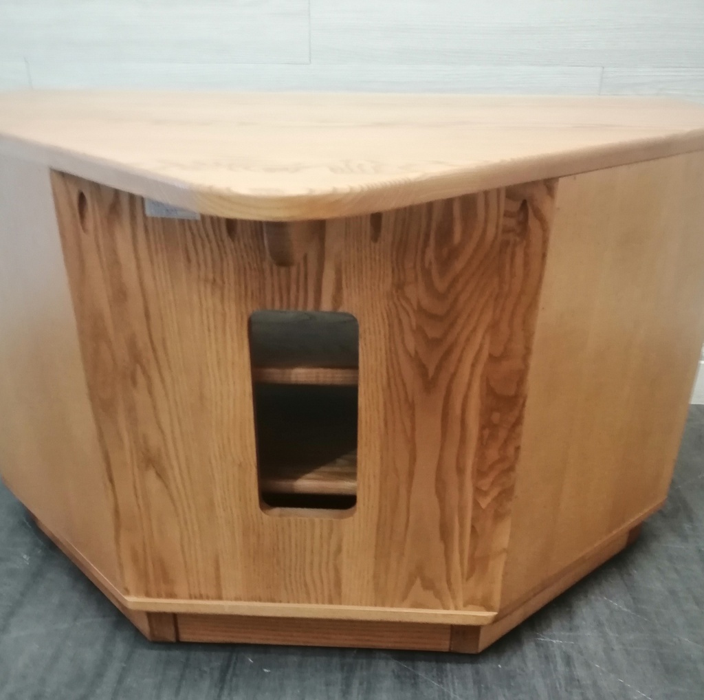 QUALITY MODERN ERCOL WINDSOR TV BENCH/STAND