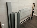 4ft6"  Velevet Style Grey  Bed Frame
