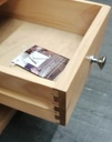 QUALITY OAK BEDSIDE/SIDE TABLE