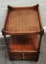 Repro Two Drawer Side Table