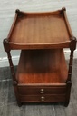 Repro Two Drawer Side Table