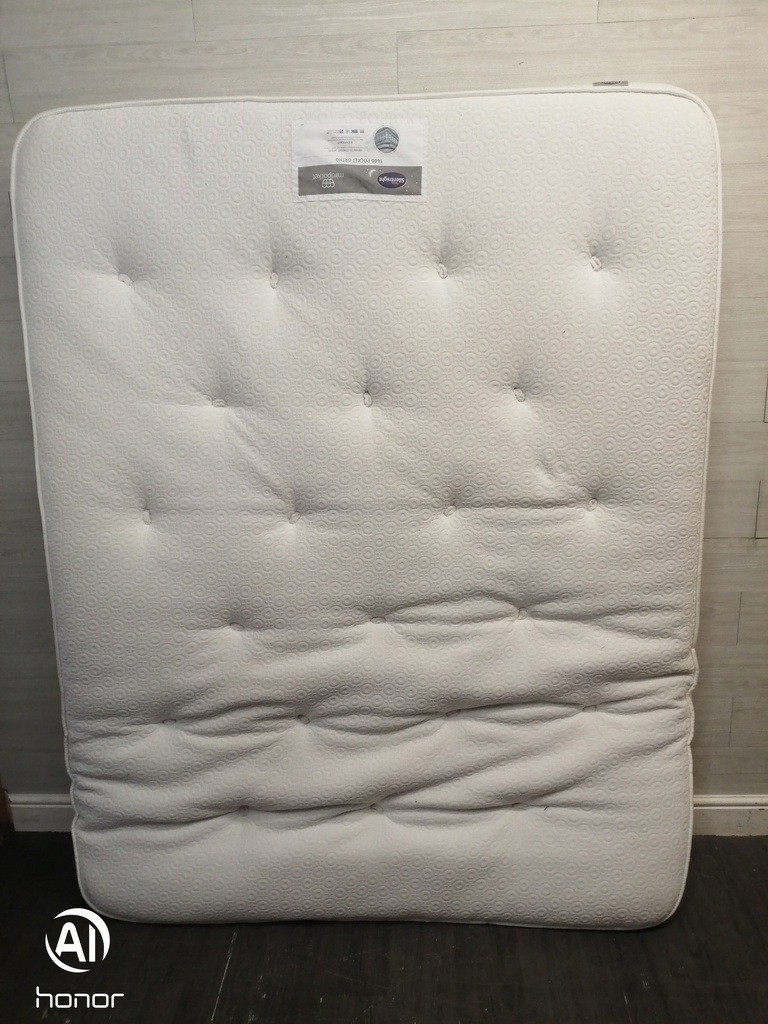 5ft slientnight mirapocket mattressW
