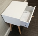 MODERN WHITE BEDSIDE