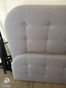 Lovely 4ft Modern Grey Ottoman Bed Frame
