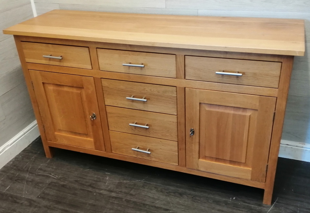 Oak sideboard with drawers
