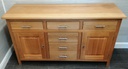Oak sideboard with drawers