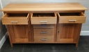 Oak sideboard with drawers