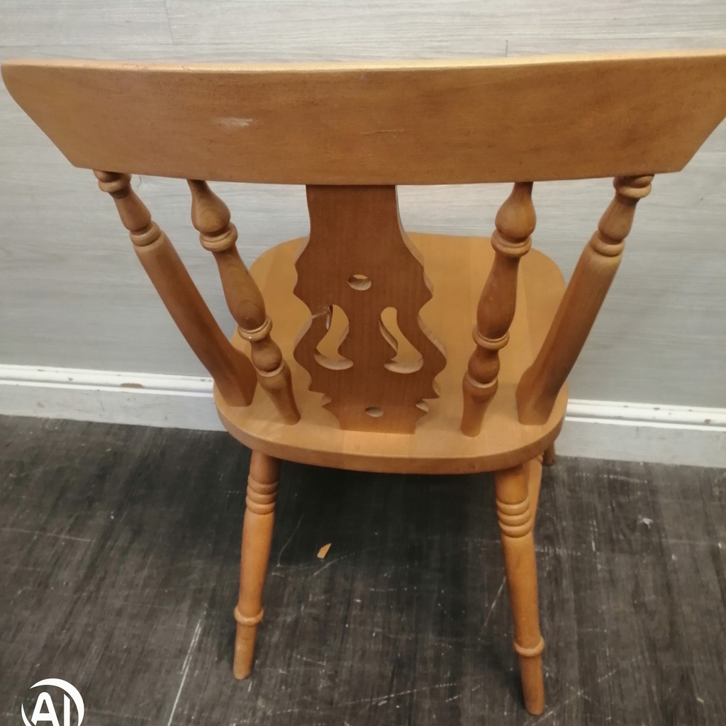 6 x fiddle back dining chairs