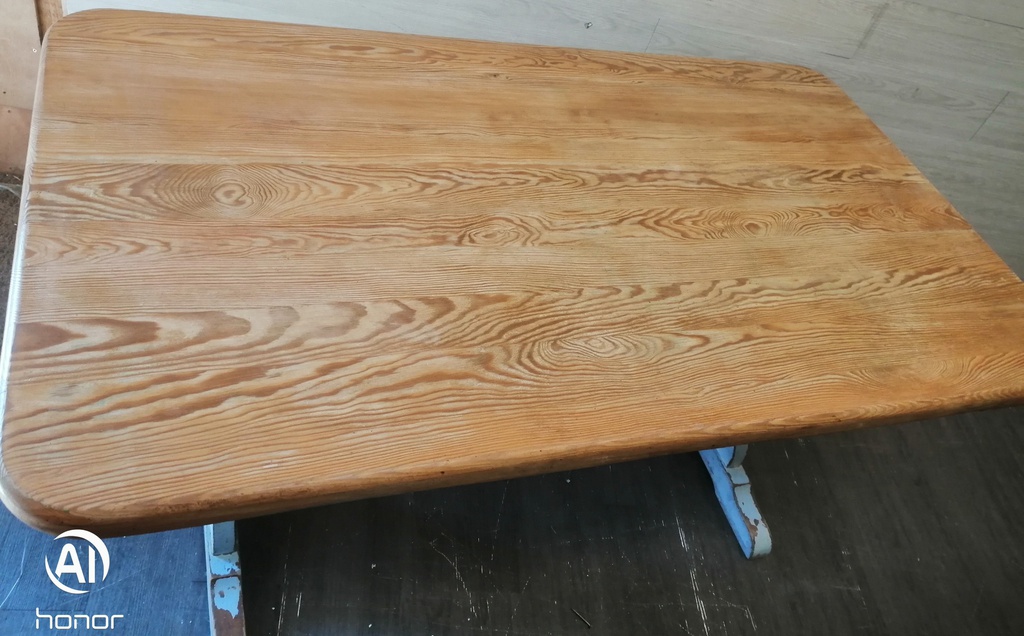 Solid pine reflextory style shabby chic painted table