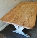 Solid pine reflextory style shabby chic painted table